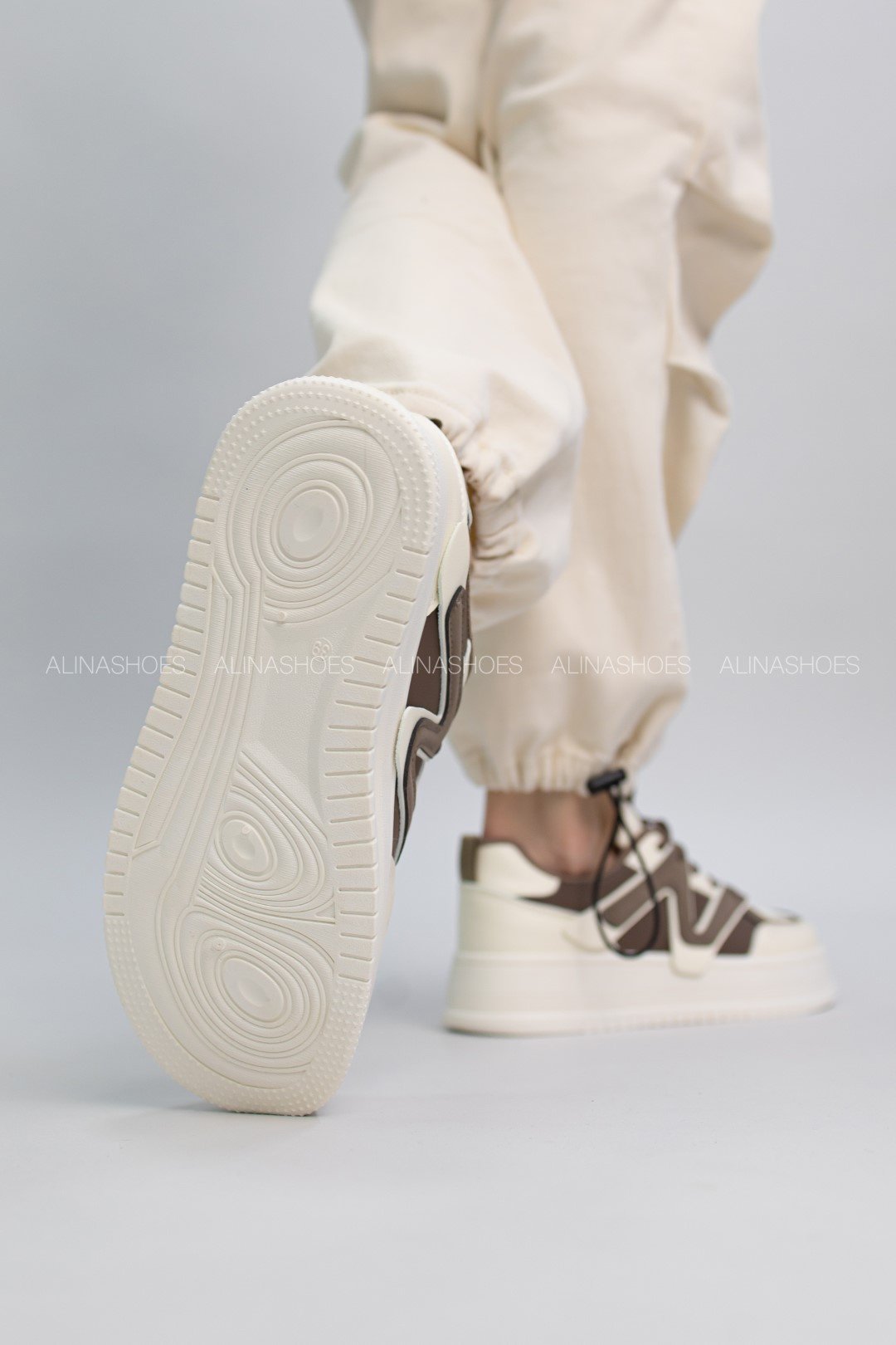 Кроссовки alinashoes коричневый купить,NaN