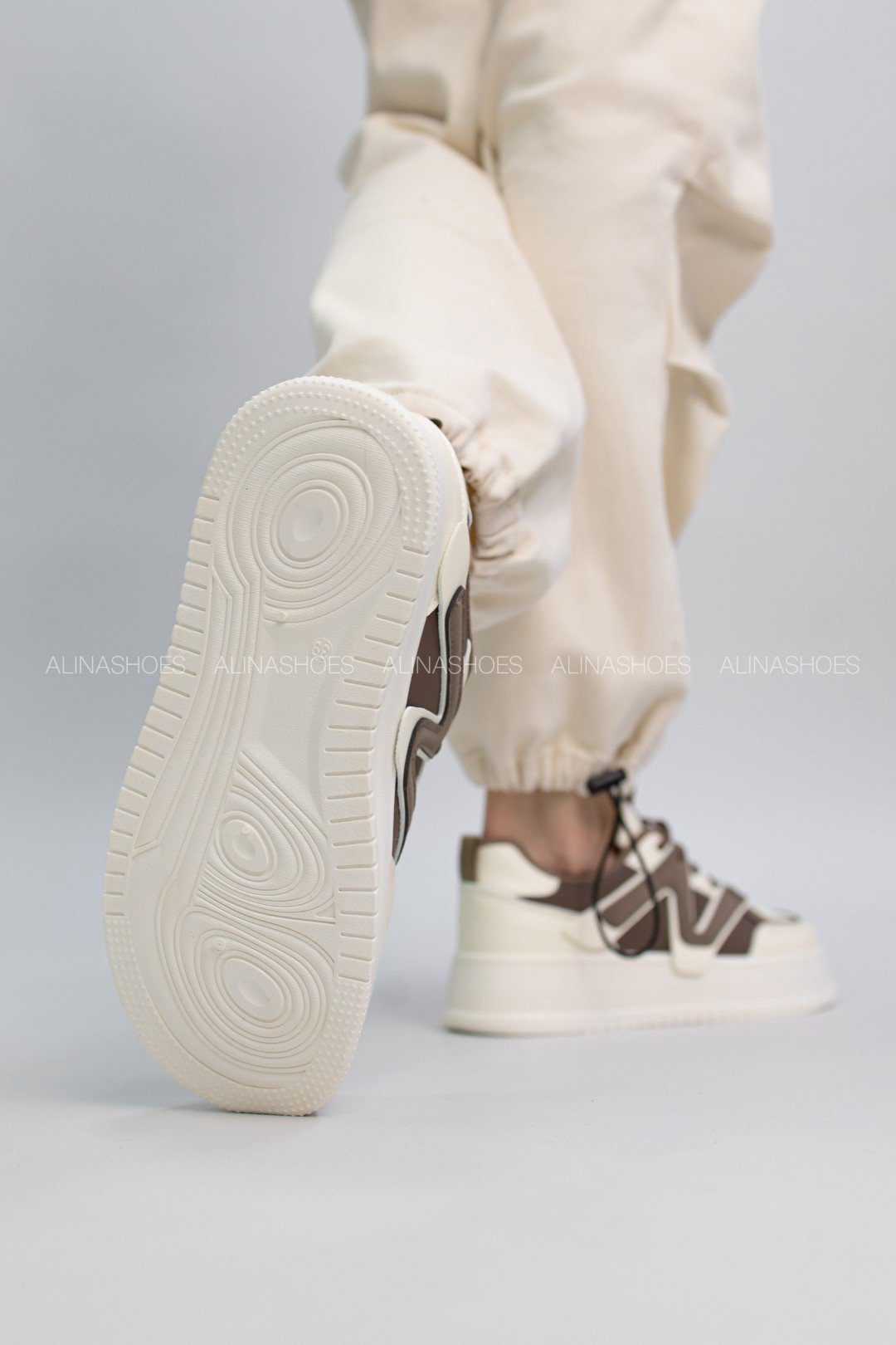 Кроссовки alinashoes коричневый купить,NaN