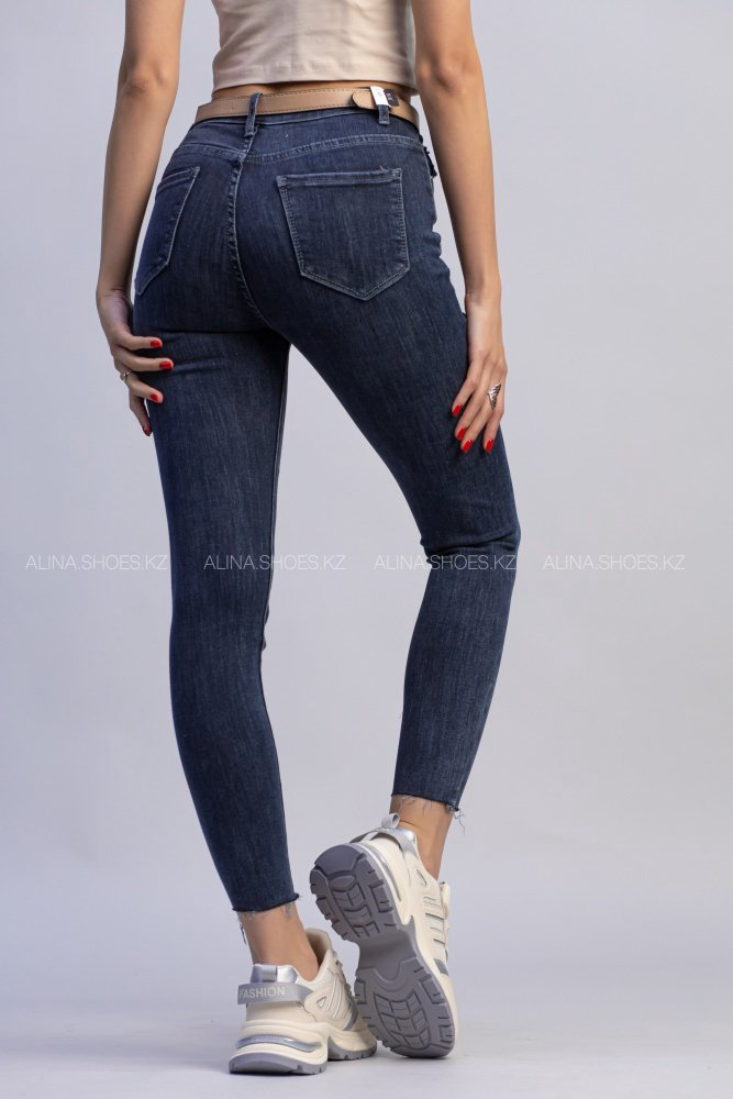 Джинсы узкие alinashoes синий купить,NaN