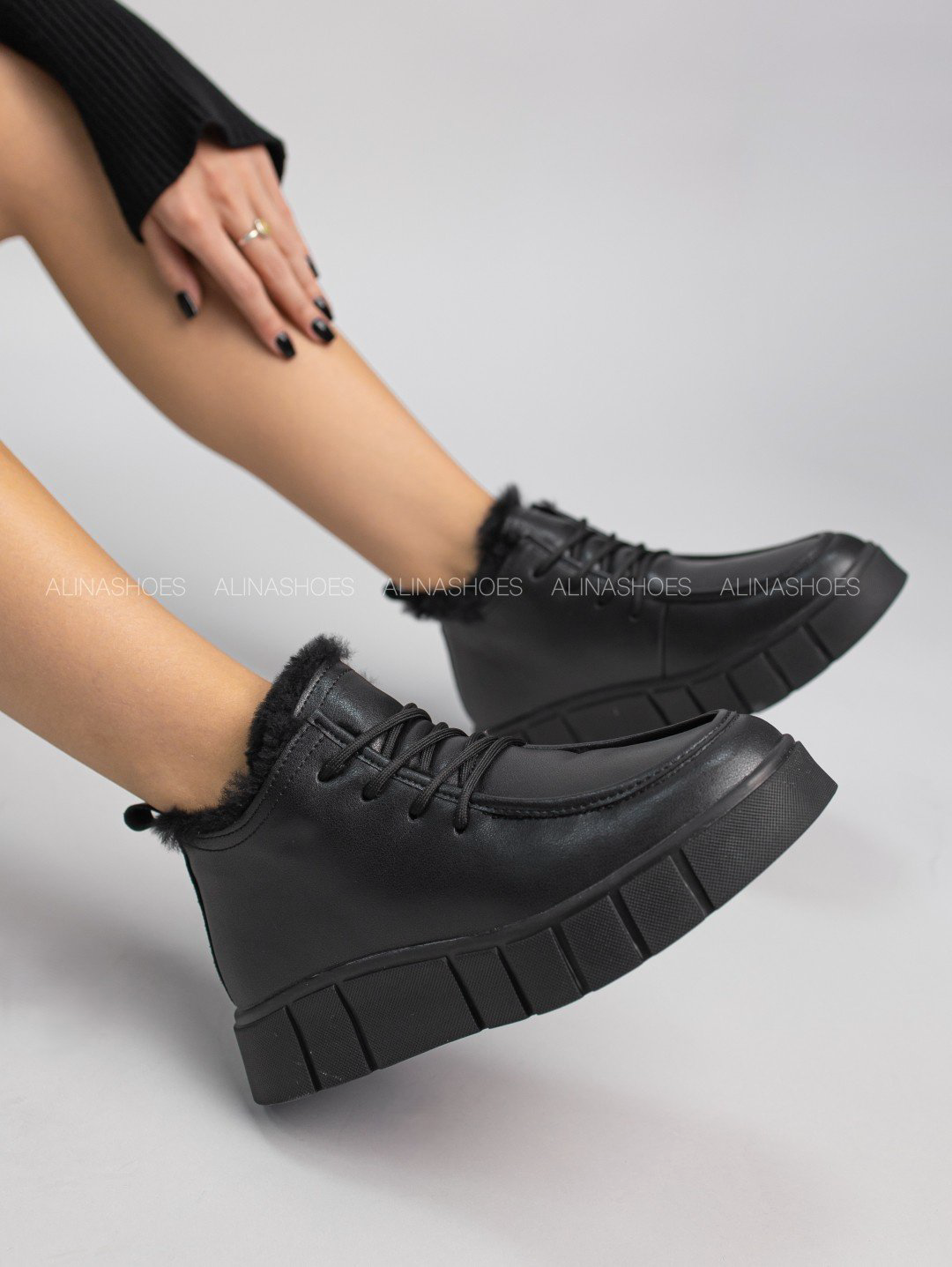 Кроссовки alinashoes черный купить,NaN