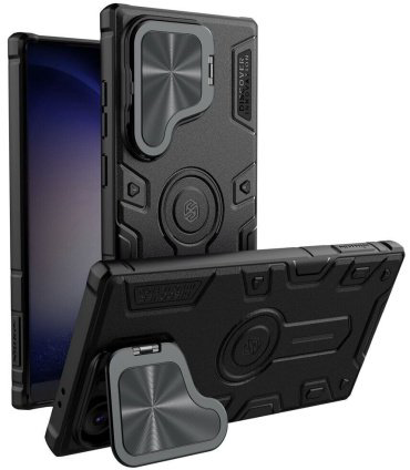 Чехол Nillkin для Samsung Galaxy S24 Ultra черный купить,NaN