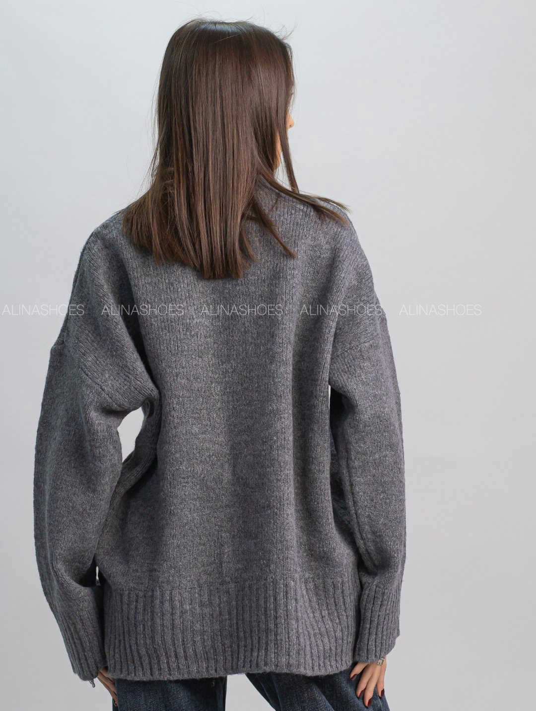 Джемпер alinashoes графит купить,NaN