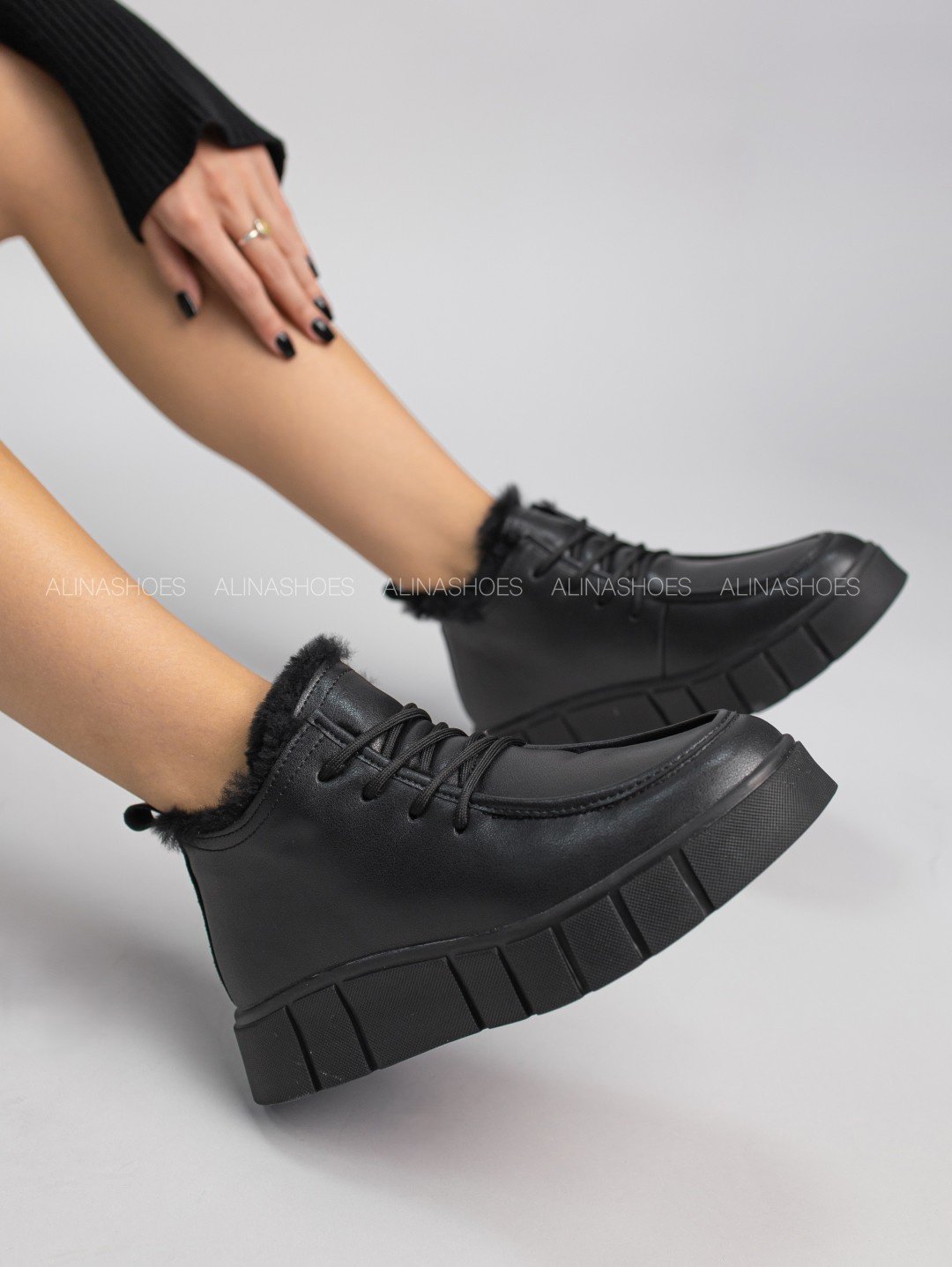 Кроссовки alinashoes черный купить,NaN