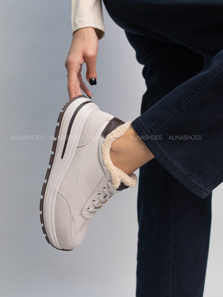 Кроссовки alinashoes бежевый купить,NaN