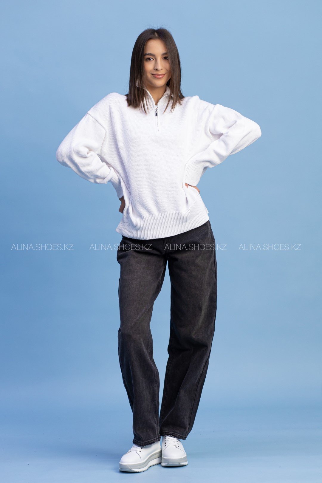 Кофта alinashoes белый купить,NaN