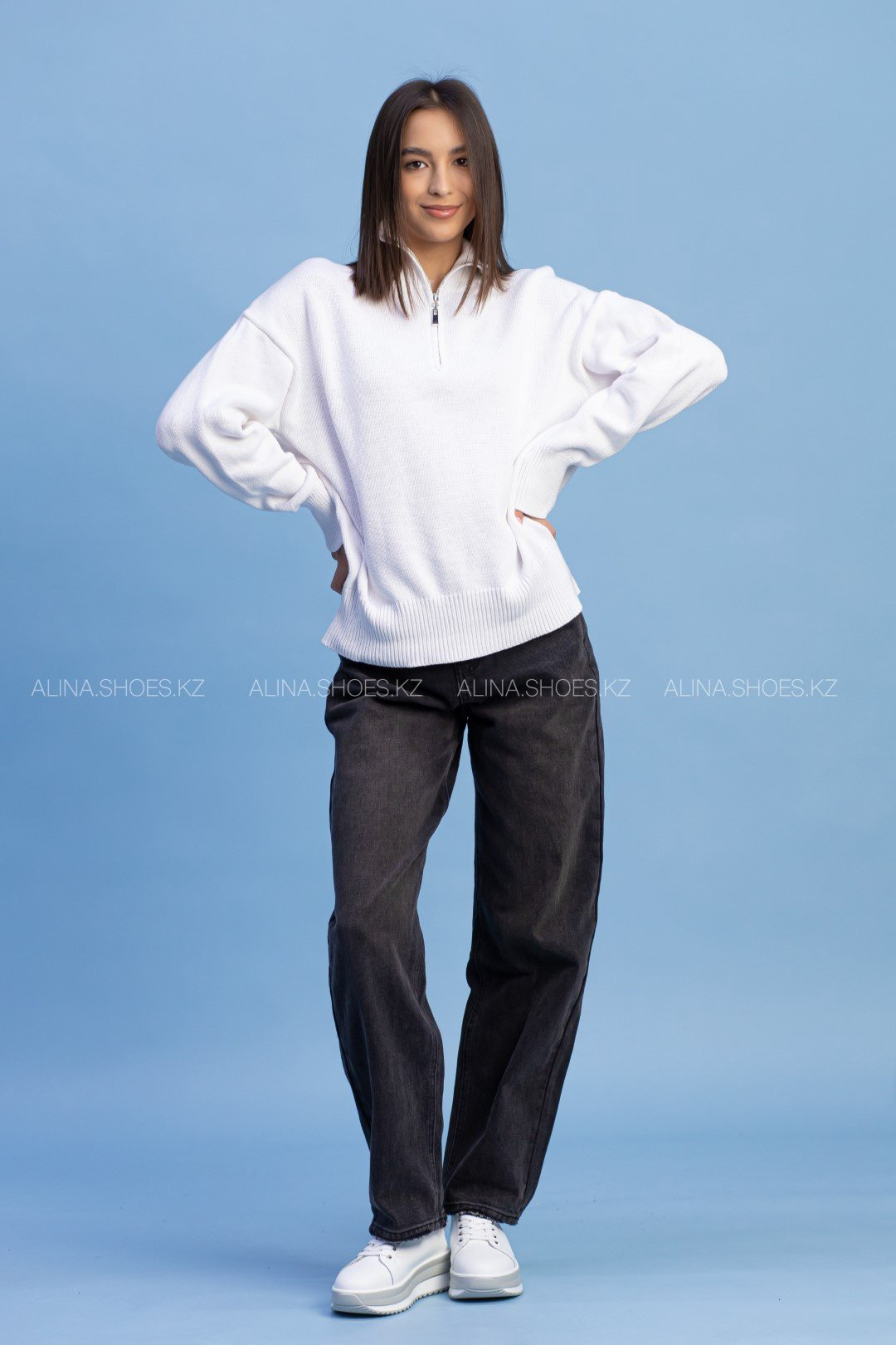 Кофта alinashoes белый купить,NaN