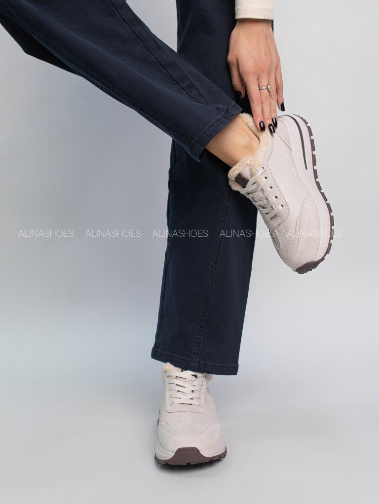 Кроссовки alinashoes бежевый купить,NaN