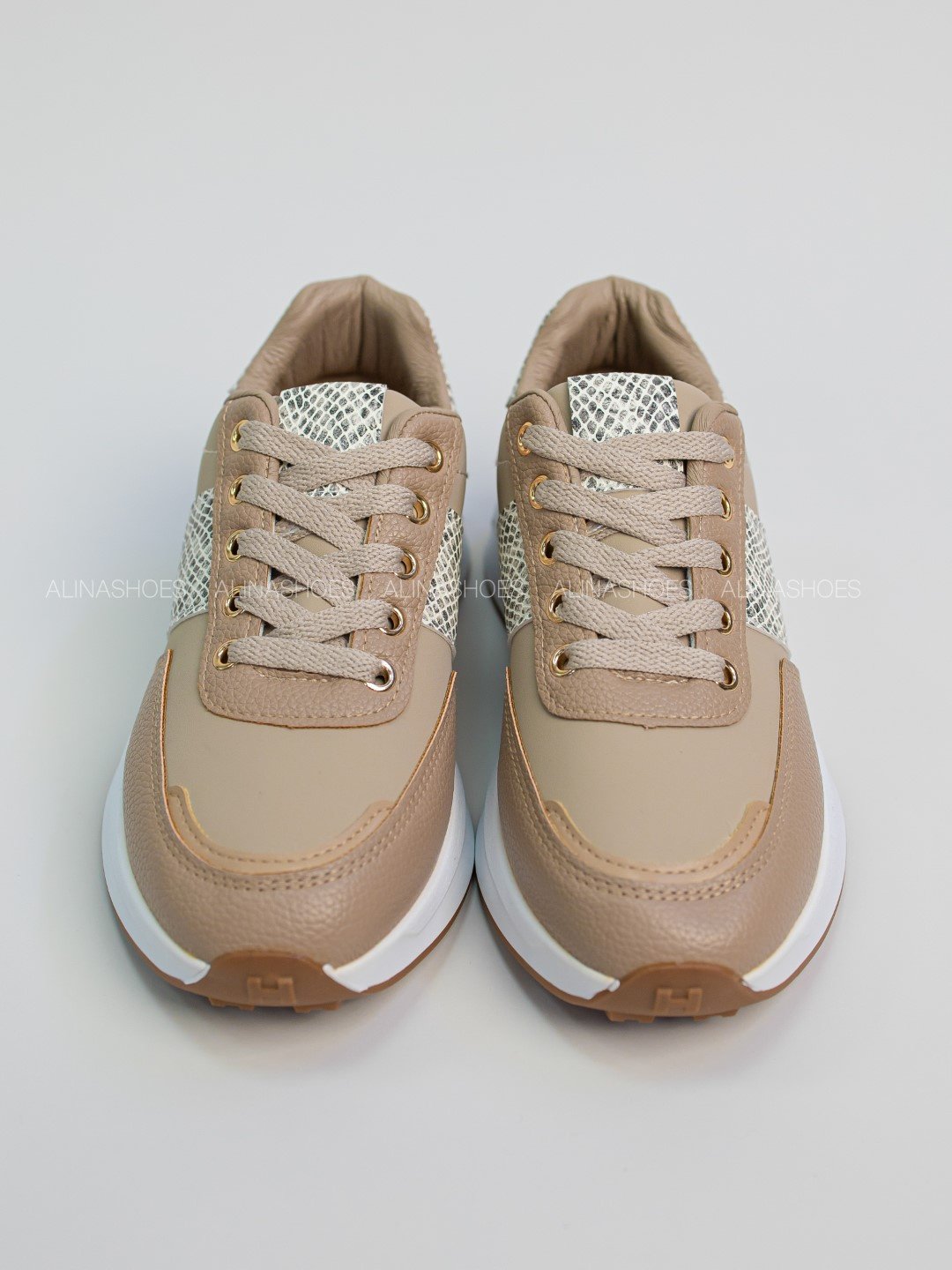 Кроссовки alinashoes кроссовки бежевый купить,NaN