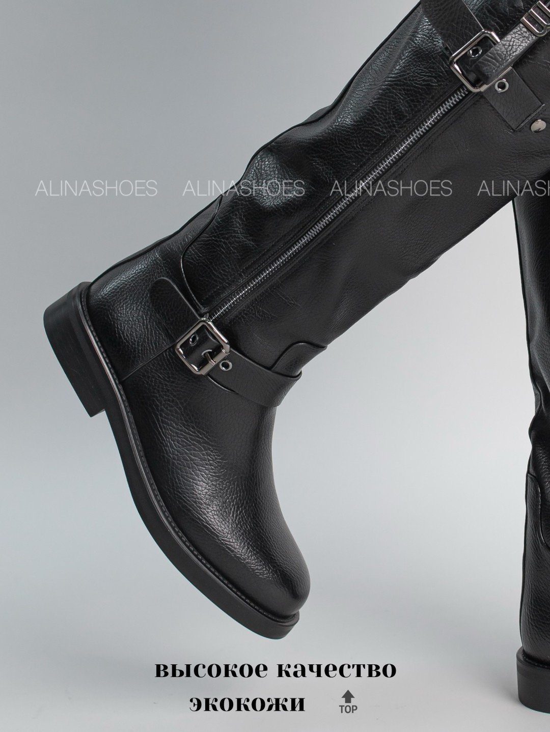 Сапоги alinashoes black 39 купить,NaN