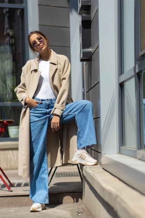 Пальто alinashoes коричневый купить,NaN