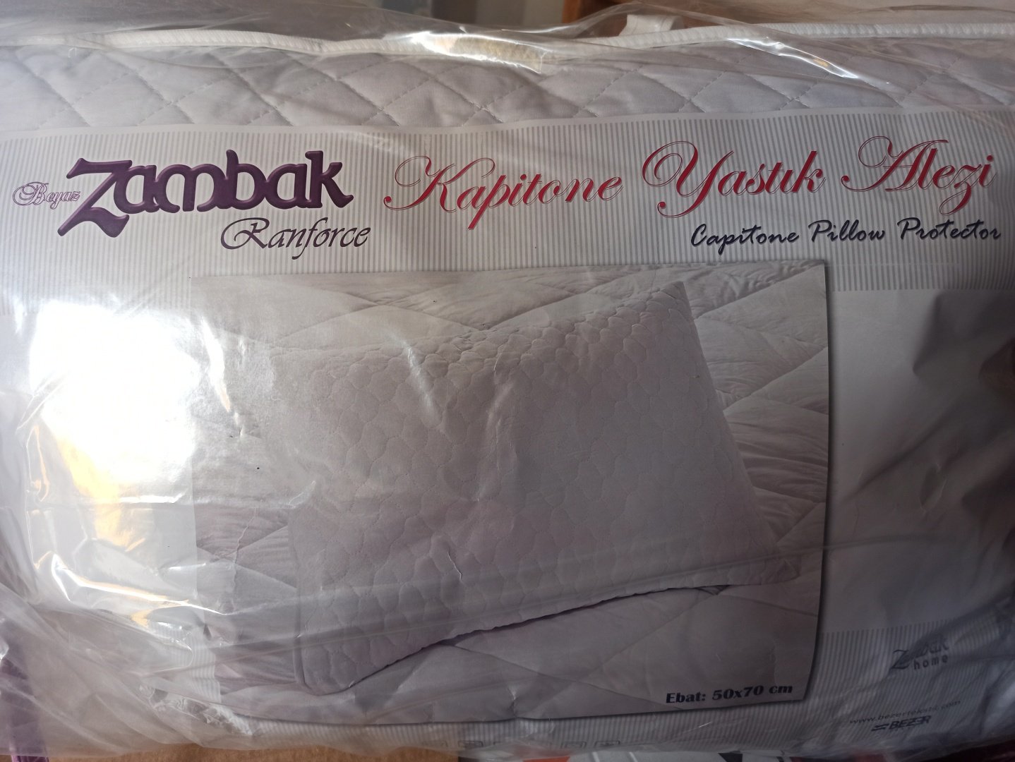 Подушка ZamBak 50x70 см, силикон