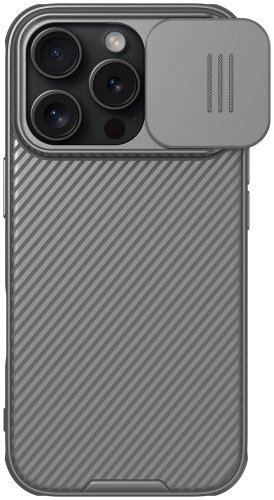 Чехол Nillkin для Apple iPhone 16 Pro серебристый
