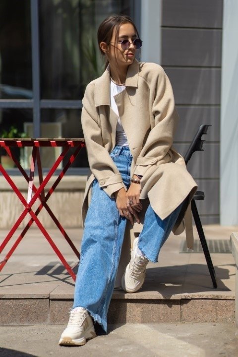 Пальто alinashoes коричневый купить,NaN