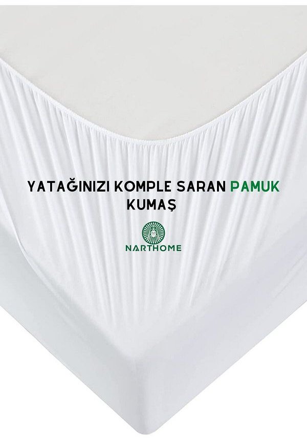 BASTACI наматрасник на резинке FITTED ALEZ 200x200, хлопок