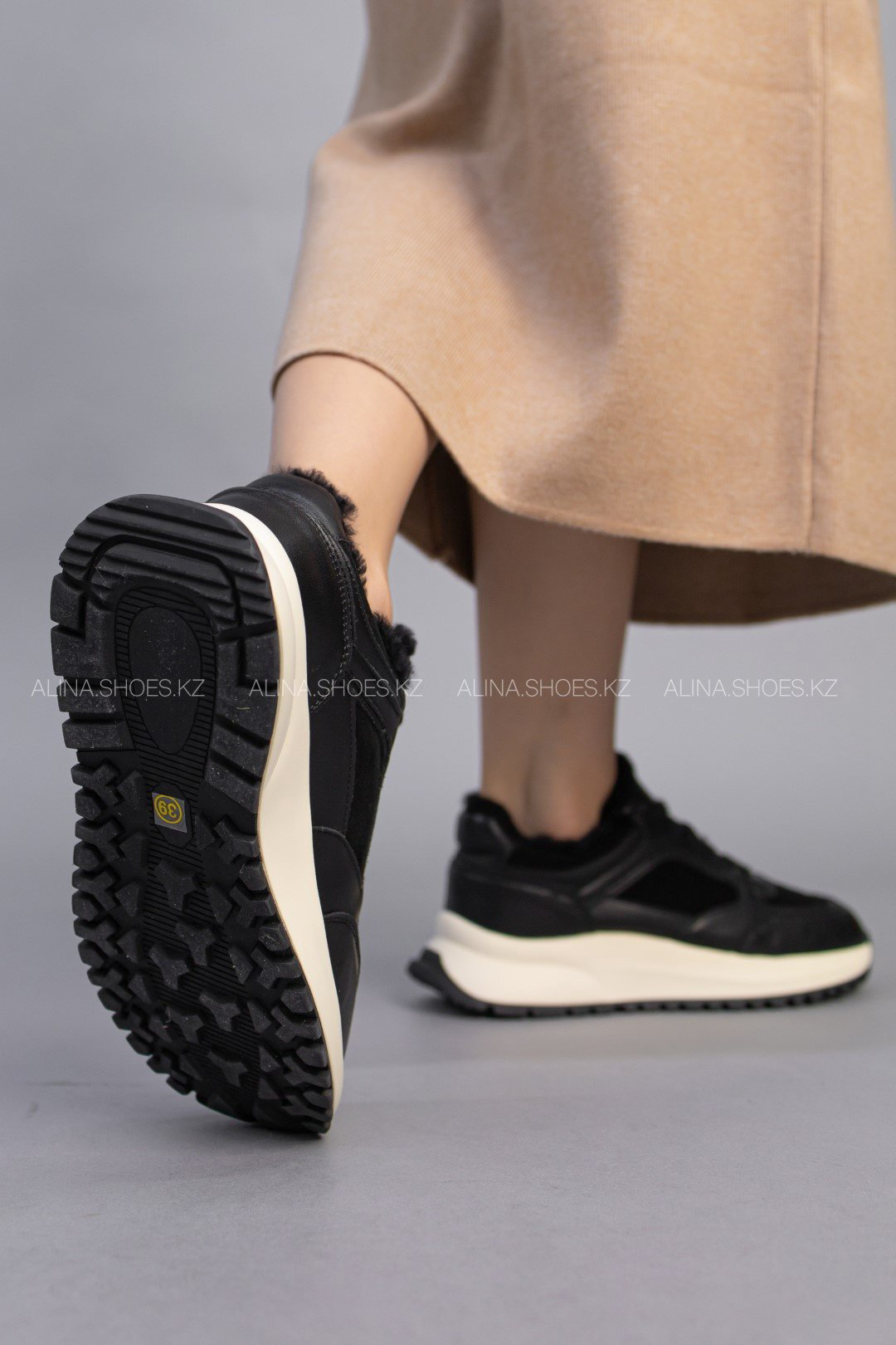 Кроссовки alinashoes черный купить,NaN