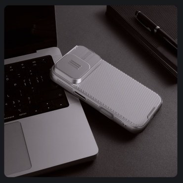 Чехол Nillkin для Apple iPhone 16 Pro серебристый купить,NaN