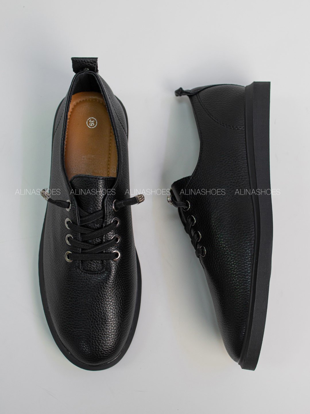 Лоферы alinashoes black 40 купить,NaN