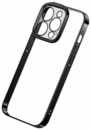 Чехол Baseus для Apple iPhone 14 Pro прозрачный-черный купить,NaN