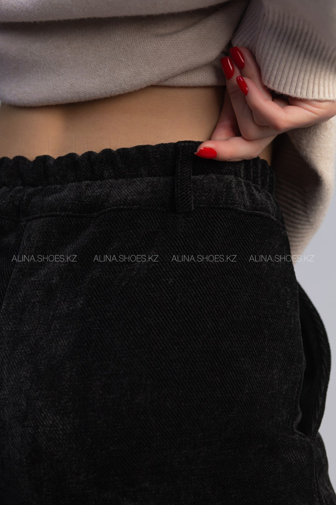 Повседневные брюки alinashoes черный купить,NaN
