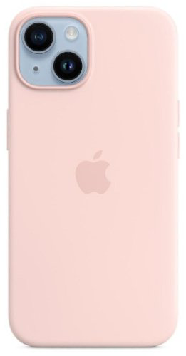 Чехол Apple Silicone Case MagSafe для Apple iPhone 14 Plus chalk pink купить,NaN