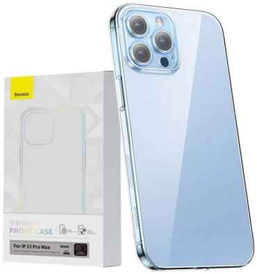 Чехол Baseus для Apple iPhone 13 Pro Max прозрачный купить,NaN