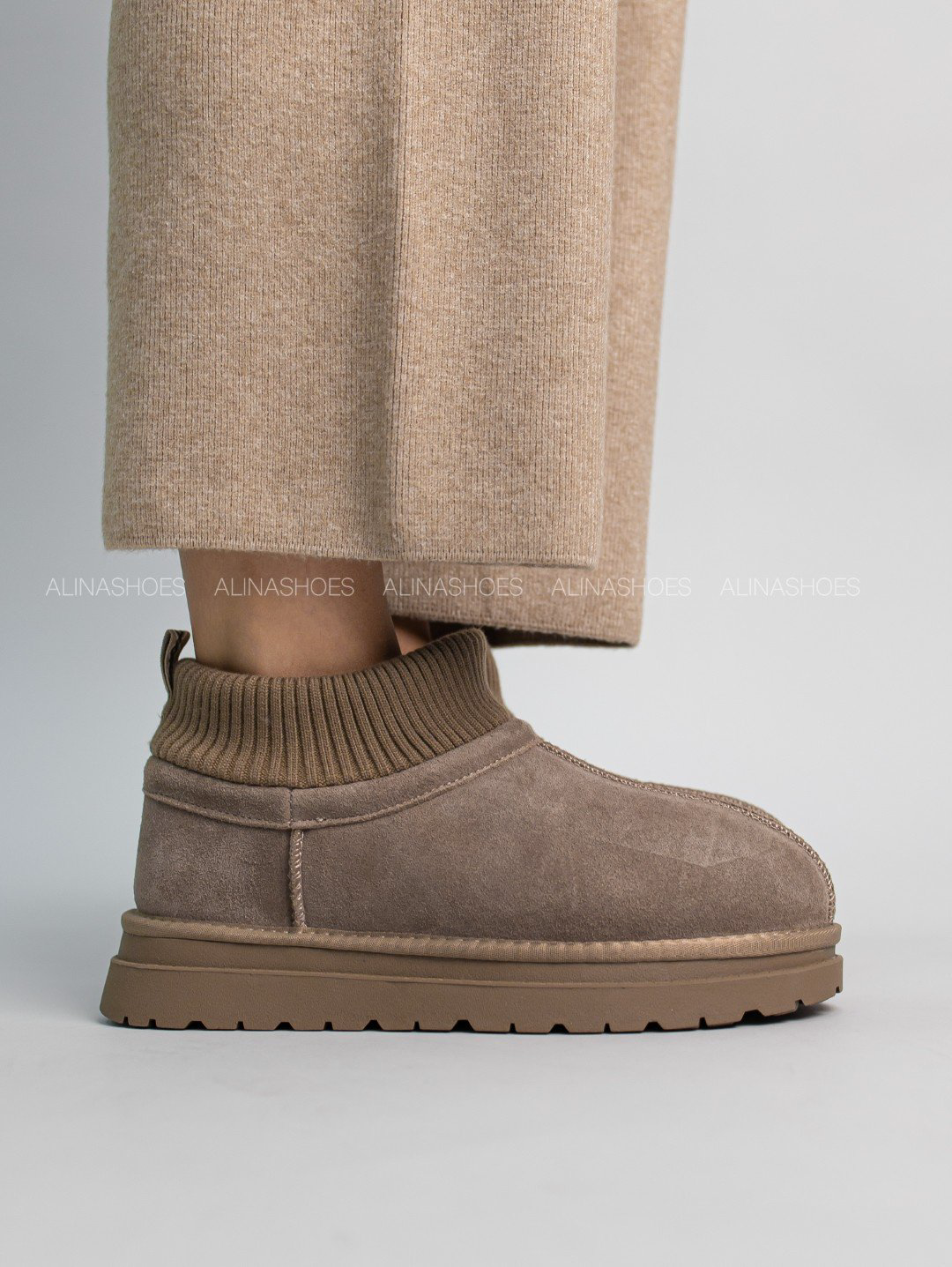 Угги alinashoes бежевый купить,NaN
