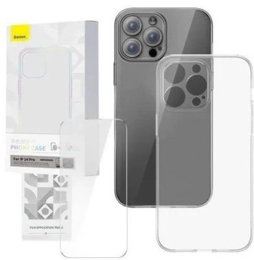 Чехол Baseus для Apple iPhone 14 Pro прозрачный купить,0