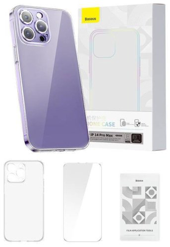 Чехол Baseus для Apple iPhone 14 Pro Max прозрачный купить,NaN