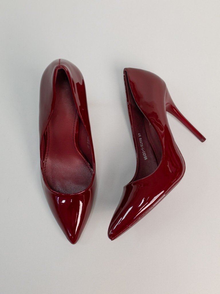 Туфли alinashoes burgundy 37 купить,NaN
