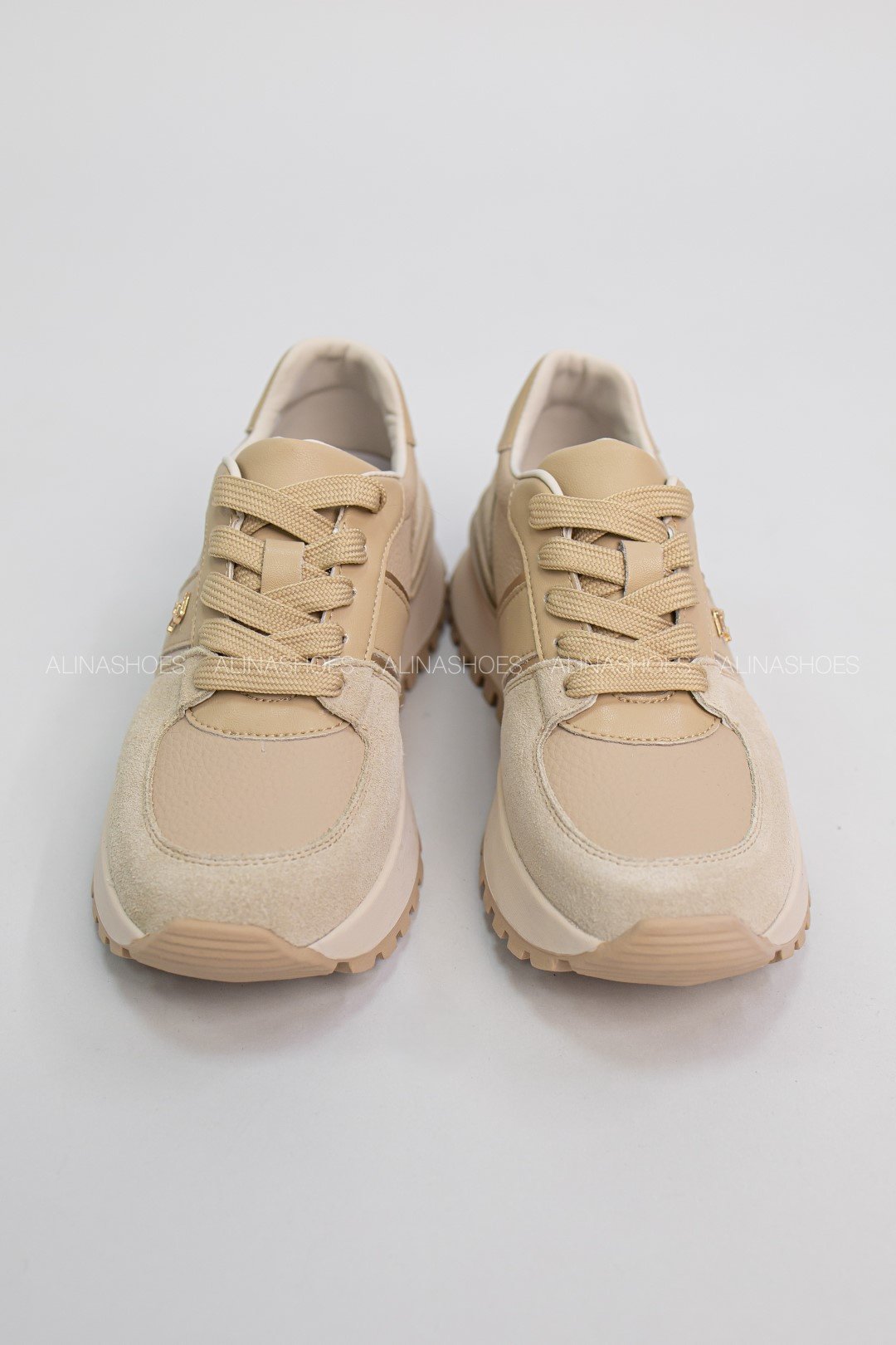 Кроссовки alinashoes бежевый купить,NaN