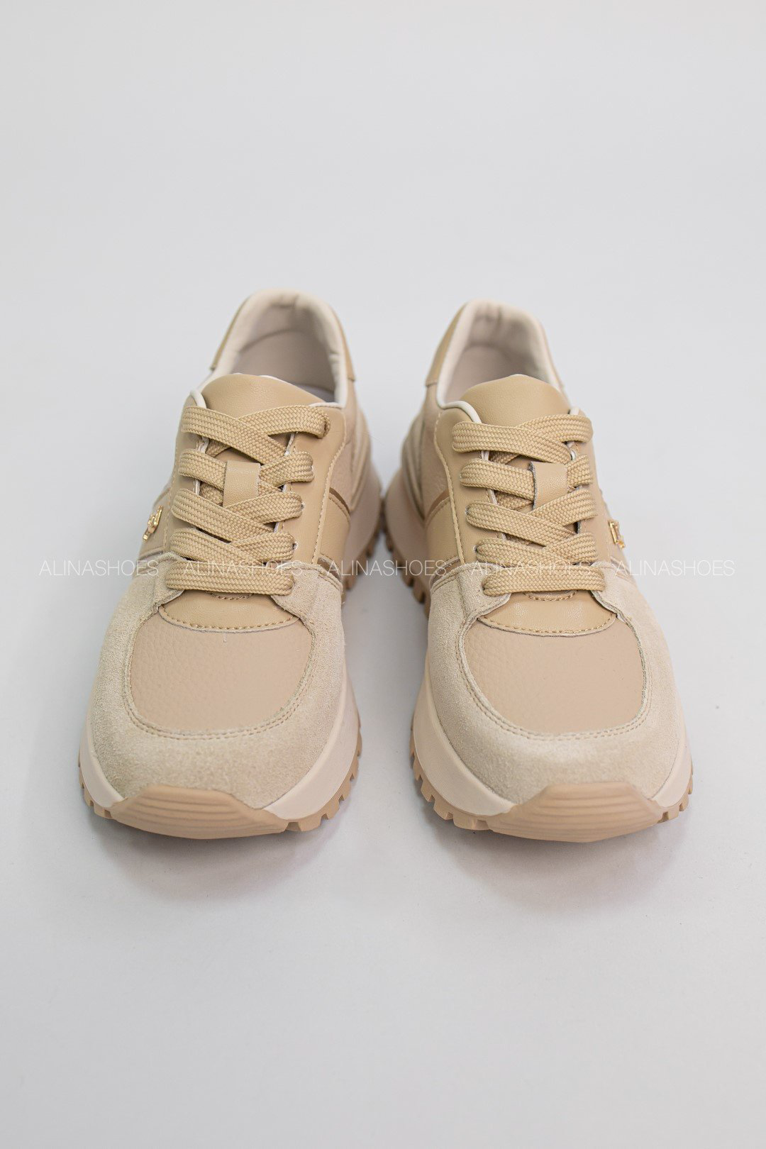 Кроссовки alinashoes бежевый купить,NaN