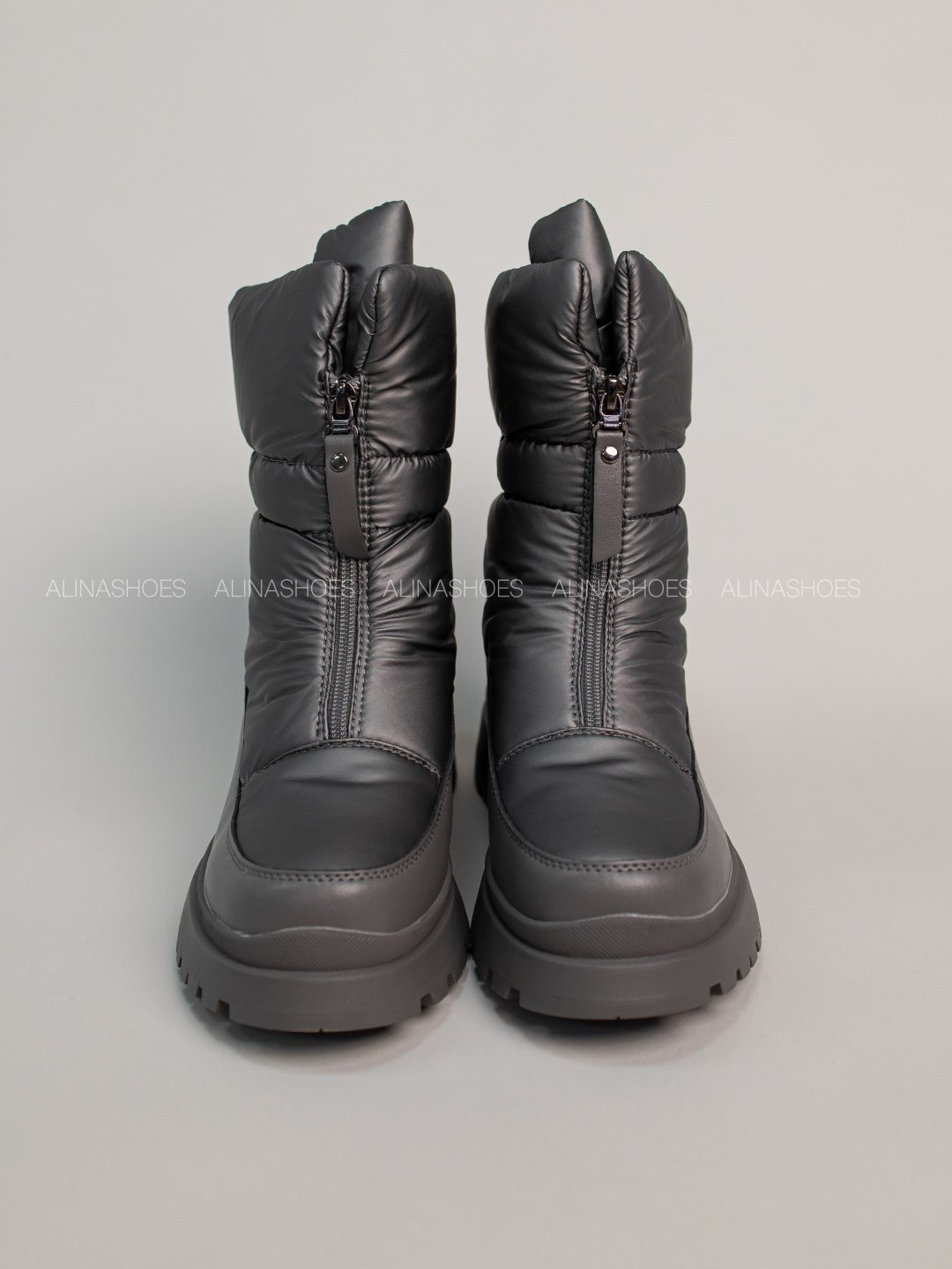 Дутики alinashoes серый купить,NaN
