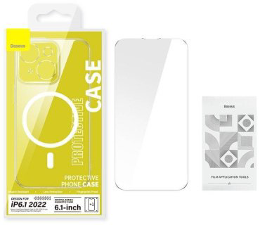 Чехол Baseus для Apple iPhone 14 прозрачный купить,999
