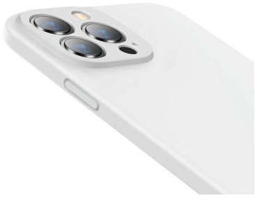 Чехол Baseus Liquid Silica Gel ARYT000402 для iPhone 13 Pro белый купить,NaN