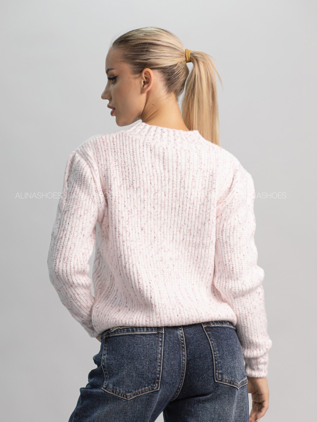 Джемпер alinashoes розовый купить,NaN
