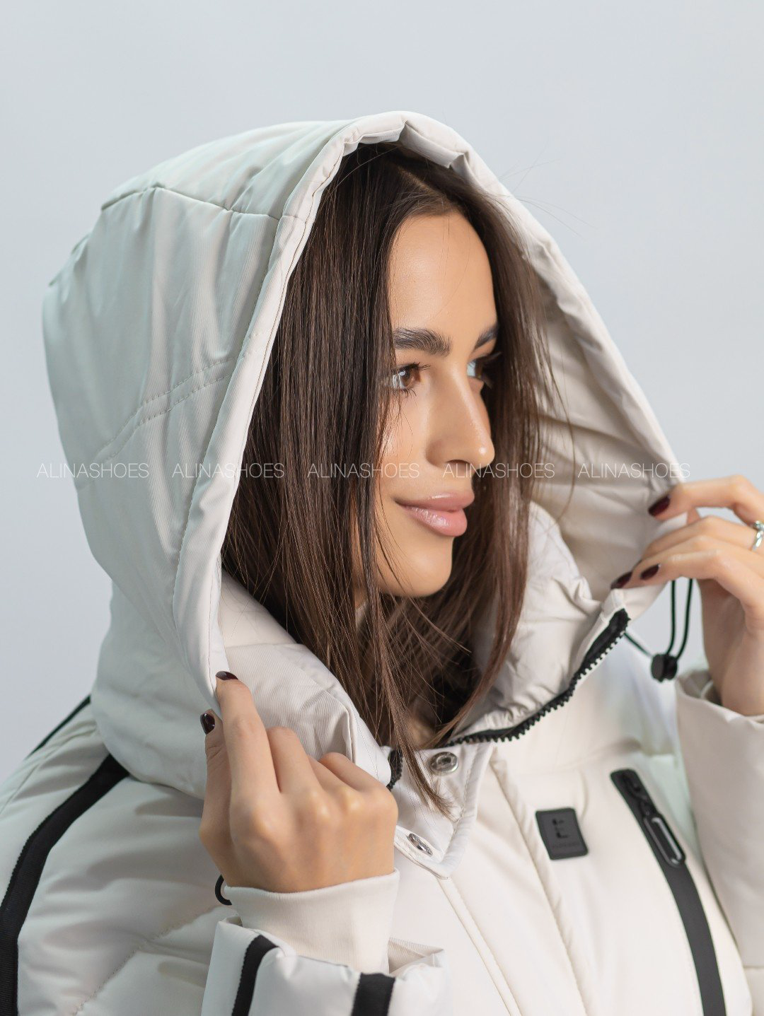 Зимняя куртка alinashoes бежевый купить,NaN