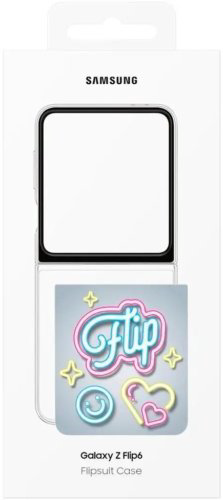 Чехол Samsung для Samsung Galaxy Z Flip6 прозрачный купить,NaN