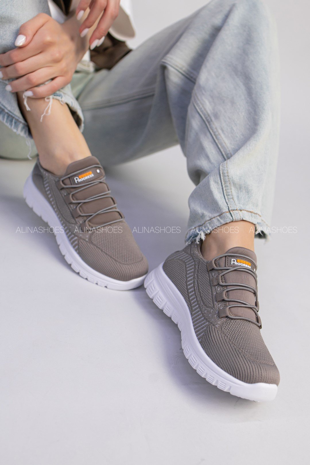 Кроссовки alinashoes хаки купить,NaN