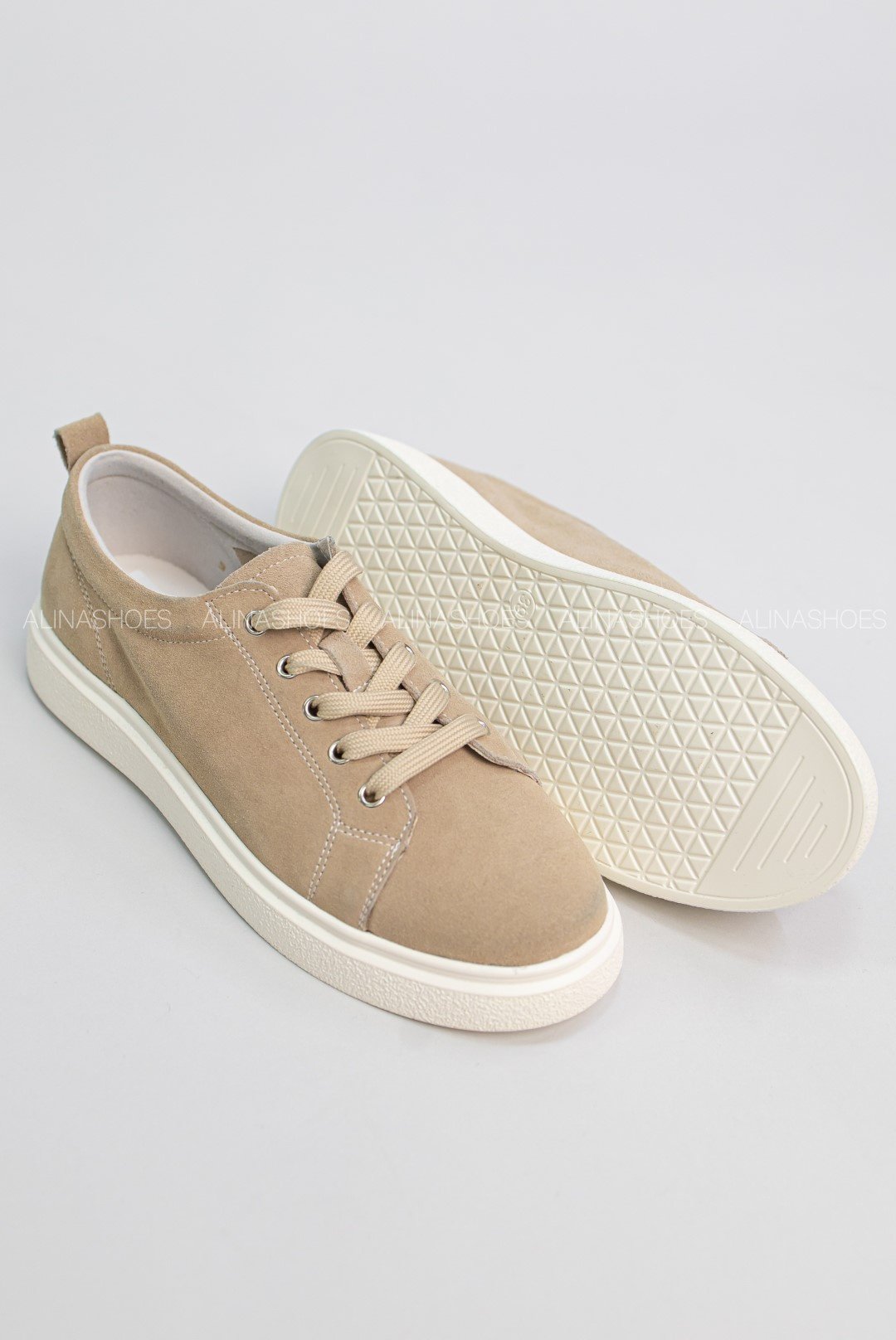 Кеды alinashoes бежевый купить,NaN