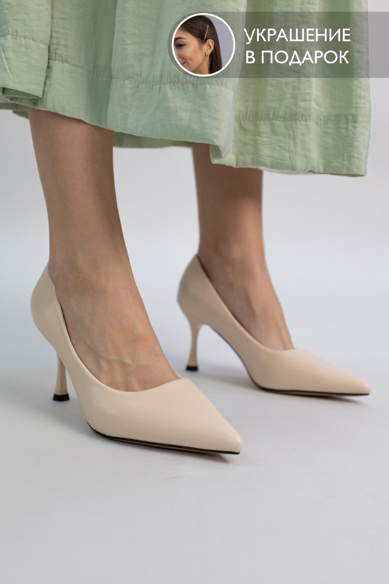 Туфли alinashoes beige 40 купить,NaN