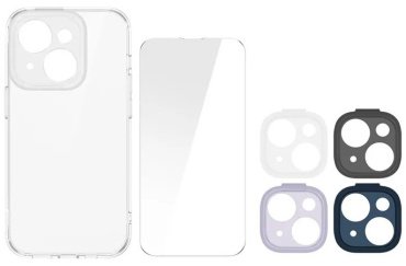 Чехол Baseus для Apple iPhone 14 Plus прозрачный купить,0