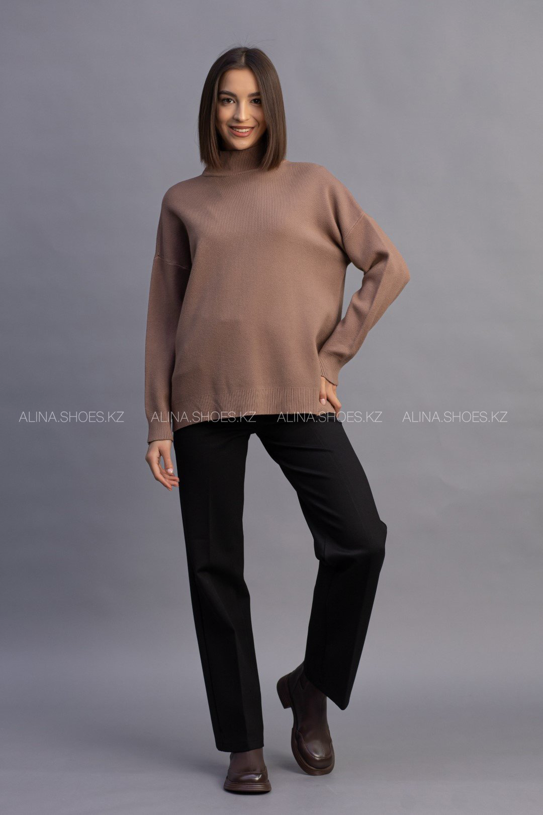 Повседневные брюки alinashoes черный купить,NaN