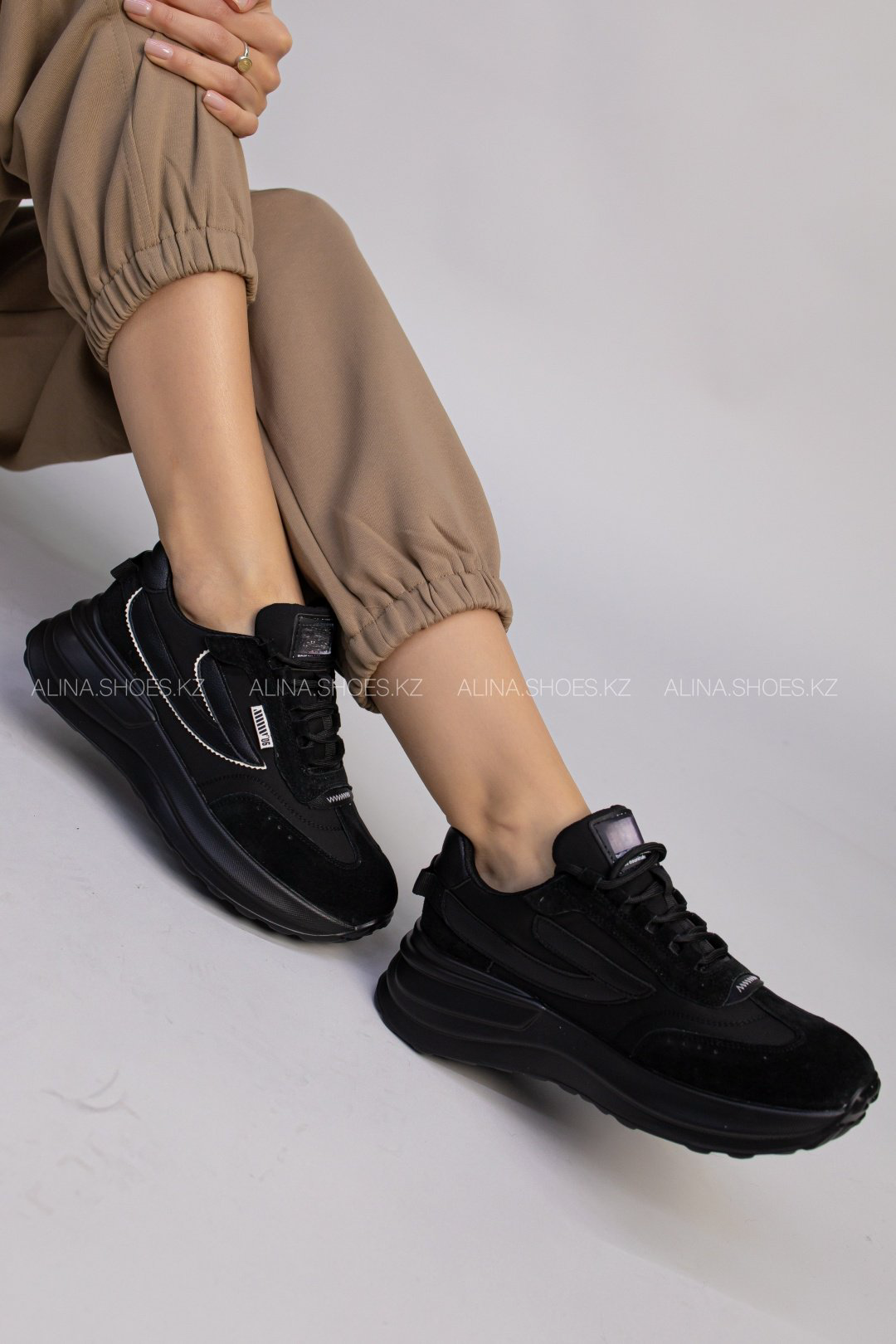 Кроссовки alinashoes черный купить,NaN