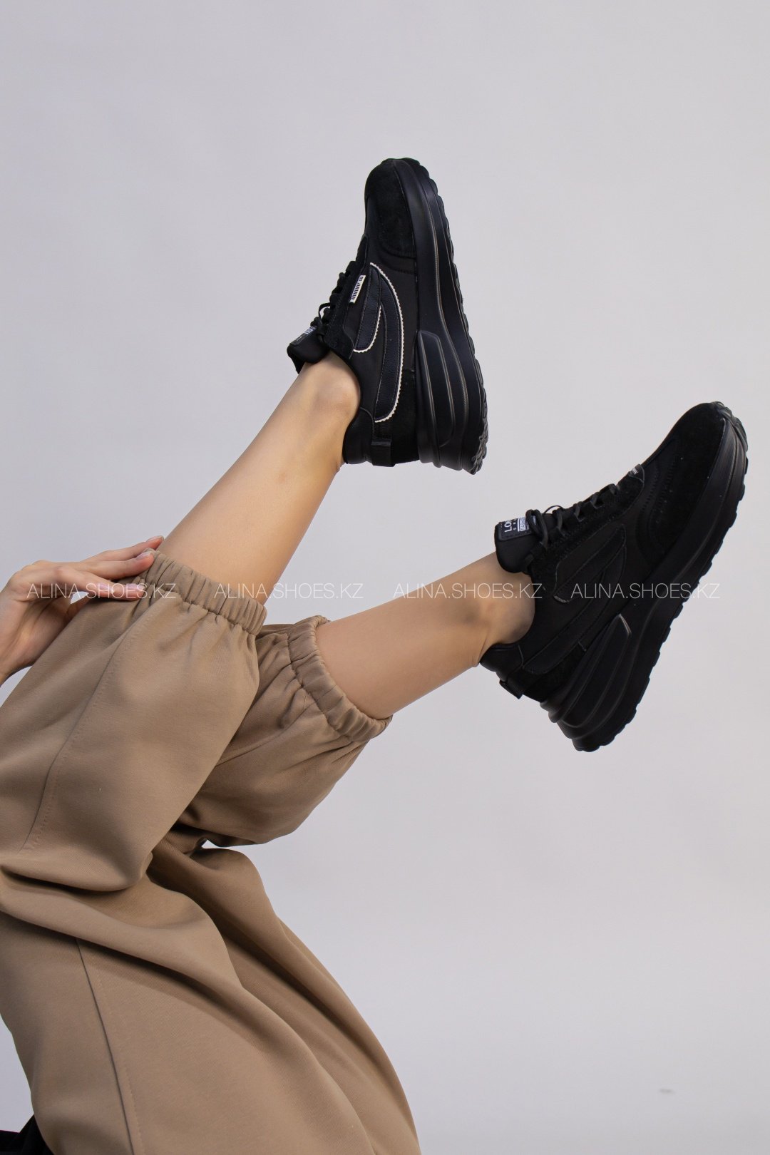 Кроссовки alinashoes черный купить,NaN