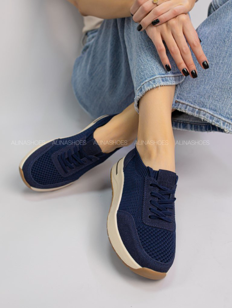Кроссовки alinashoes синий купить,NaN