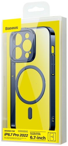 Чехол Baseus для Apple iPhone 14 Pro Max синий - ForteMarket Чехол Baseus для Apple iPhone 14 Pro Max синий купить,0