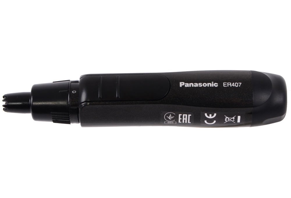 Триммер для носа и ушей Panasonic ER407K черный купить,NaN