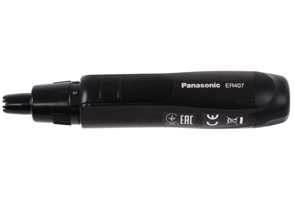 Триммер для носа и ушей Panasonic ER407K черный купить,NaN