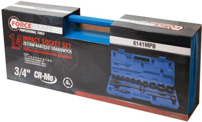 Набор инструментов Forcekraft FK-6141MPB 14 предметов купить,NaN