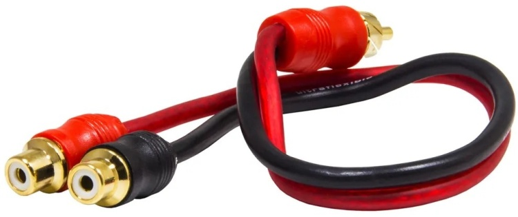 Кабель AMP S-1M2F RCA- 1 шт
